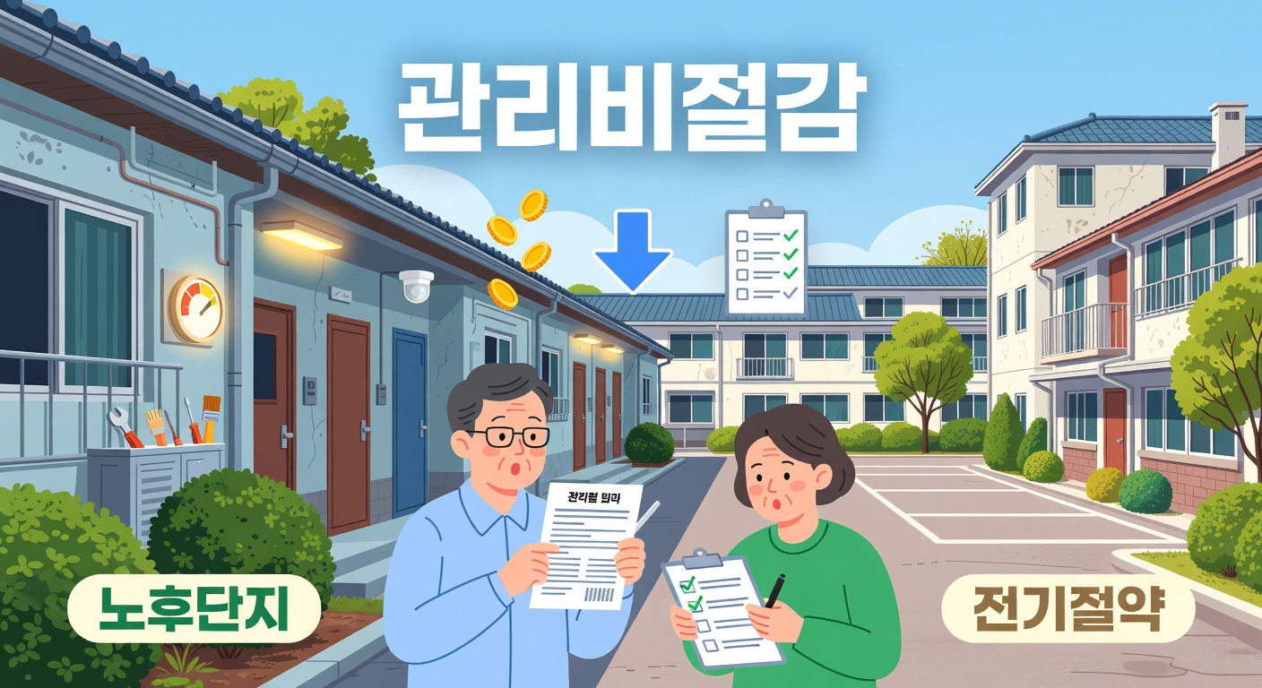 아파트 관리비 절감 꿀팁 5가지 — 노후 단지 실전 가이드