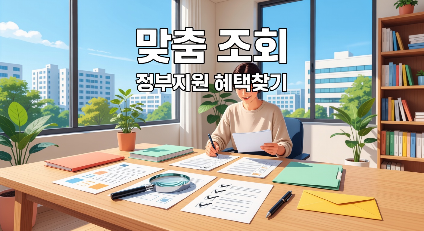 보조금24 맞춤 조회로 정부지원 혜택 찾는 실전 가이드