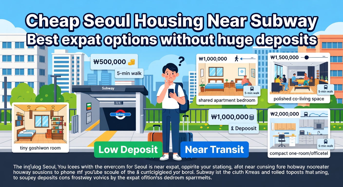 Cheap Housing in Seoul Near Subway — Expat Options Compared