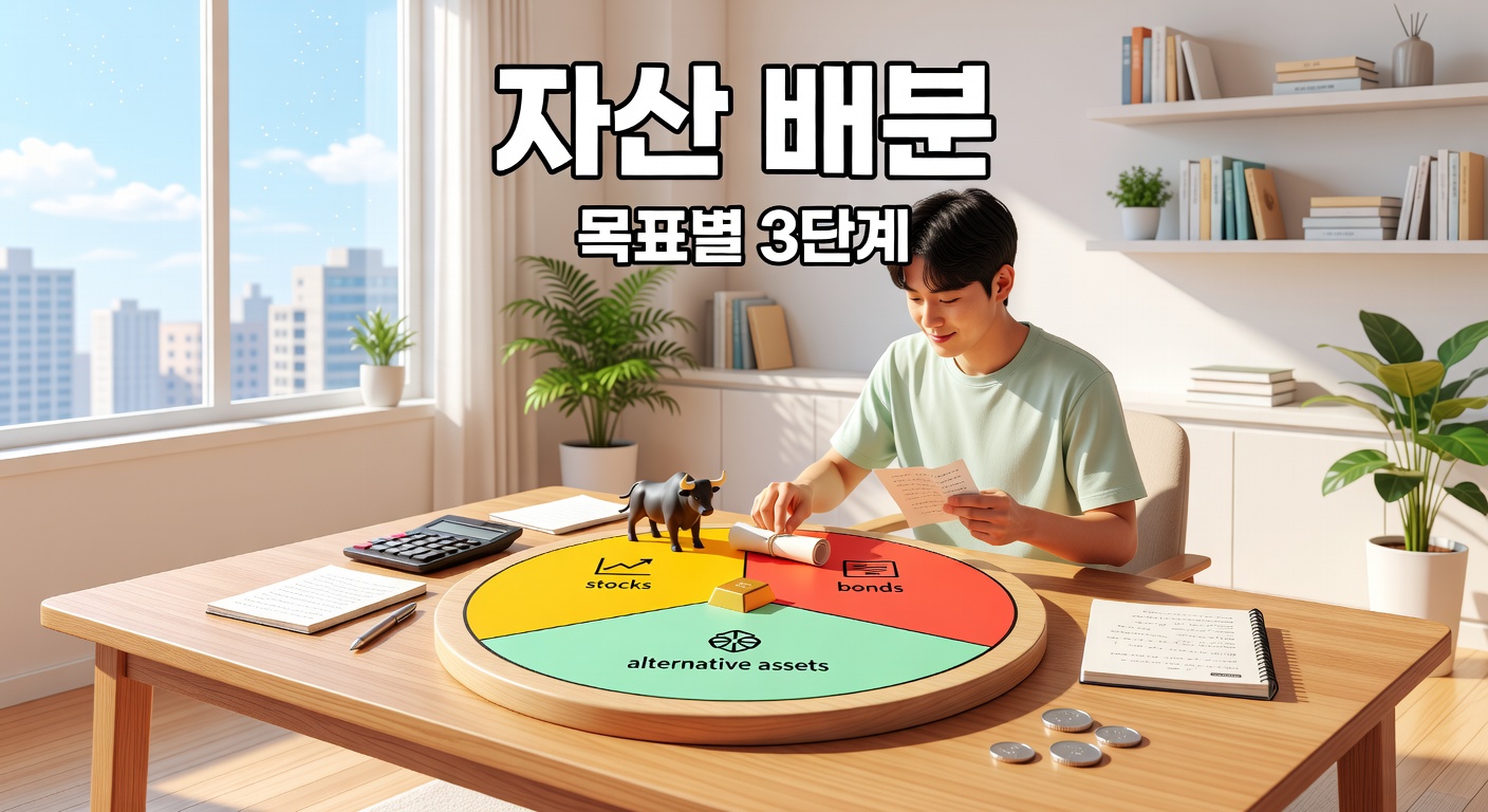 ETF 초보자 자산 배분 — 목표별 3단계 실전 가이드