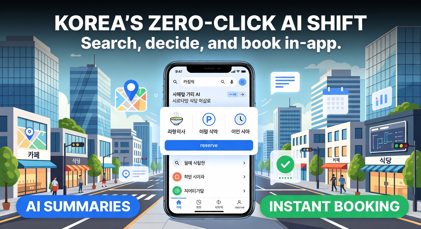 Zero-Click AI in Korea: How Naver and Kakao Are Changing Search in 2026