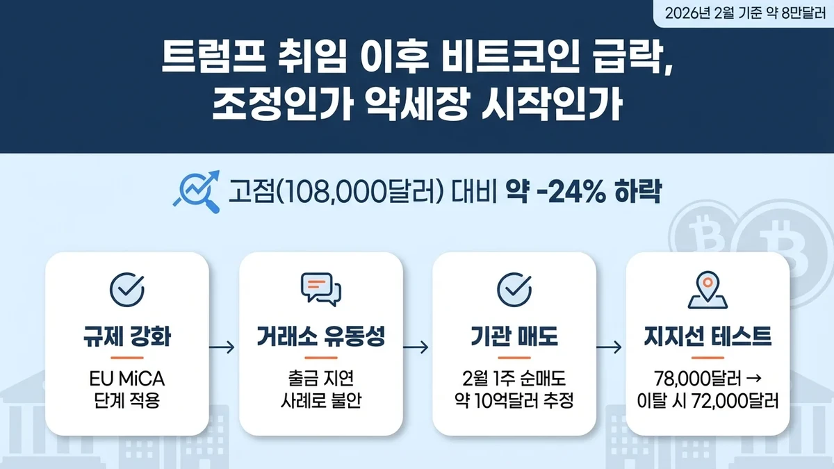 비트코인 최저가 하락: 급락 배경과 투자 대응 전략 정리