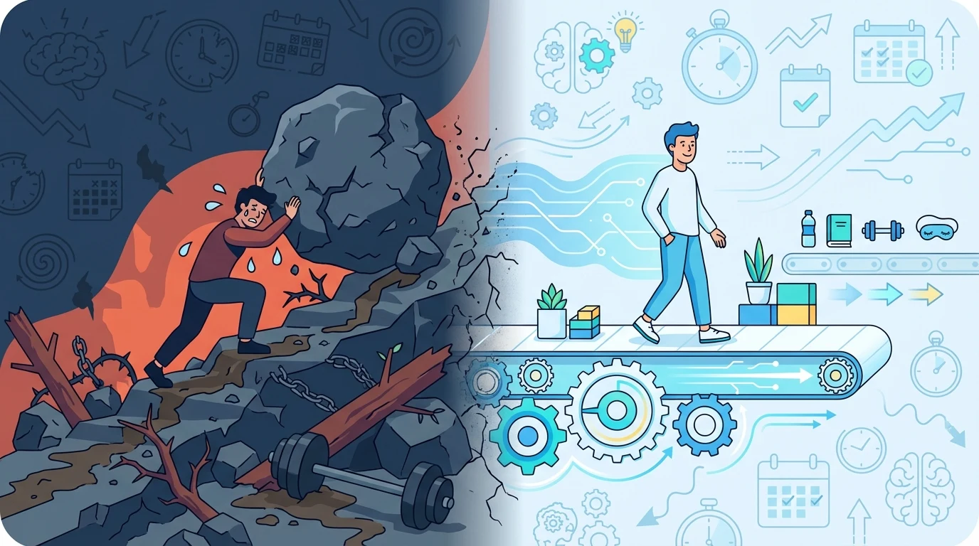 Systems Over Willpower: How to Build Lasting Routines