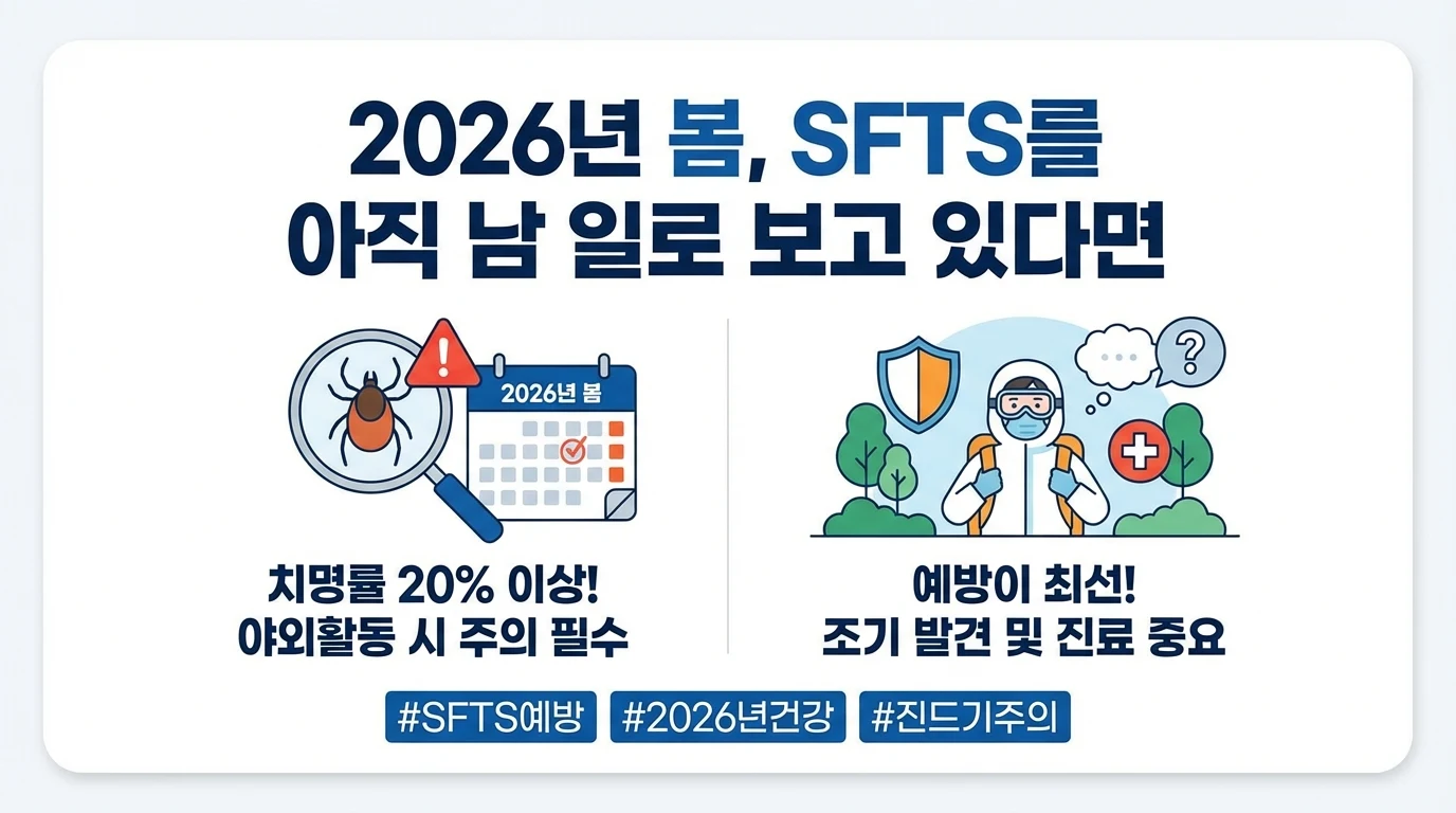 2026년 봄, SFTS를 아직 남 일로 보고 있다면