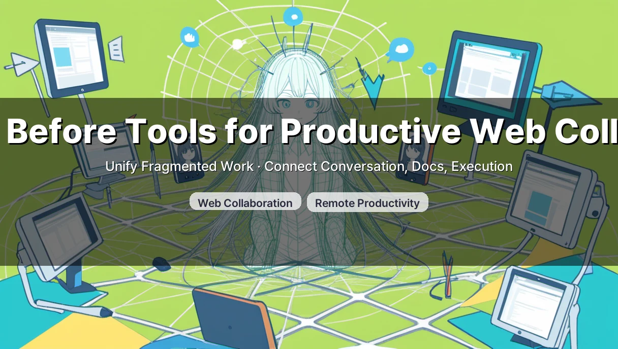 Web Collaboration: Structure Before Tools for Remote Productivity